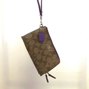 Coach wristlet